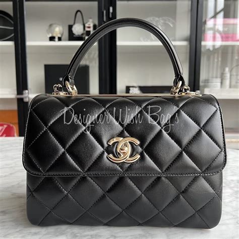 chanel trendy cc black